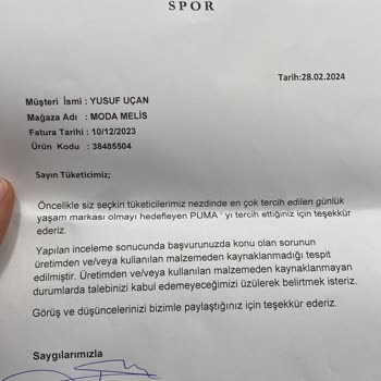 Toksöz Spor Kalite Beklentisi Ve Garanti Hayal Kırıklığı
