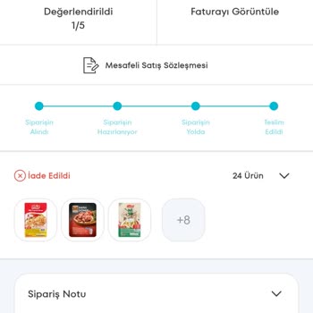 A101 Kapıda Sipariş İptal İade Mağduriyeti