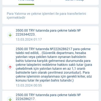 1xBet Ödeme Yapılmıyor Yapılmasını İstiyorum