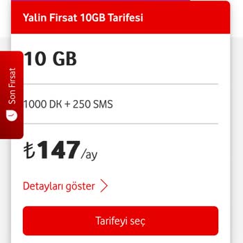 Vodafone Faturama %150 Oranında Zam Yaptı
