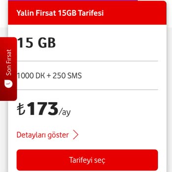 Vodafone Faturama %150 Oranında Zam Yaptı