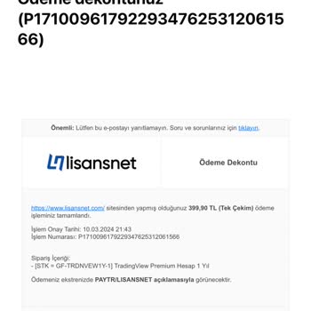 Lisansnet Denemek Hesabı Açıp Kapatıyor Herkesin Parasını Alıyor