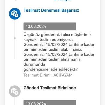 MNG Kargo Acıpayam Şube Teslimat Sıkıntısı