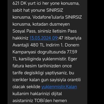 Vodafone Taahhüt Kargaşası Ve Yanıltıcı Tarife Değişimi