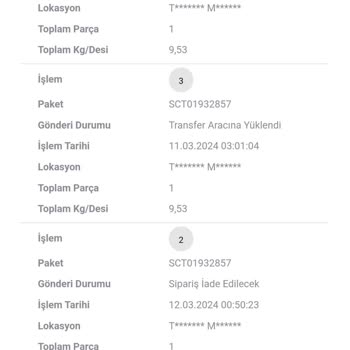 Scotty Kargo Firmasının Sorumsuzluğu