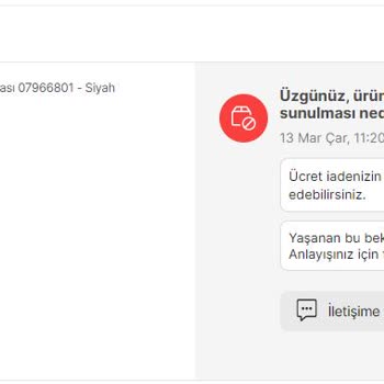 Hepsiburada Sürekli Sipariş İptali.