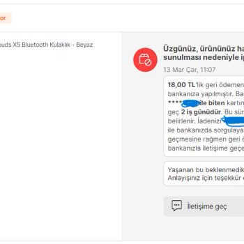 Hepsiburada Sürekli Sipariş İptali.