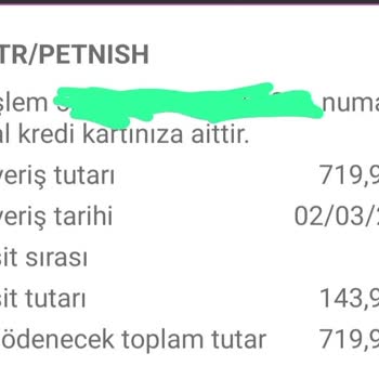 Paytr İnternet Alışverişinde Ürün Teslimat Sorunu