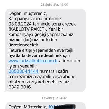 Kablo Net TÜRKSAT Nezaketsizliği Habersiz Modem Değişikliğine Gelinmesi