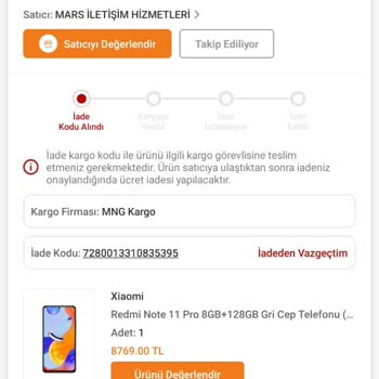Trendyol Sells Counterfeit Xiaomi Pro 11