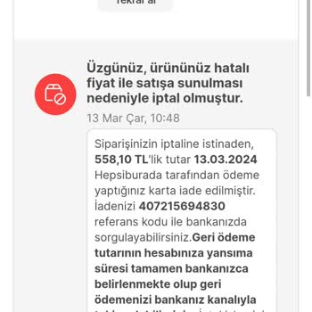 Hepsiburada'da İptal Edilen Siparişler Ve Güven Sorunu
