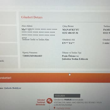 MNG Kargo Şube Müdürü Tavrı