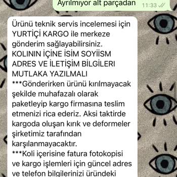 Schafer Çaycı 3. Bozuluşu Garantinin Yenilememesi