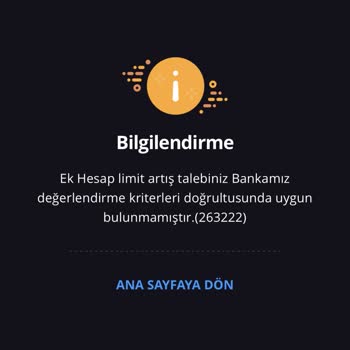 İş Bankası Ek Para Limit Artış Talebi