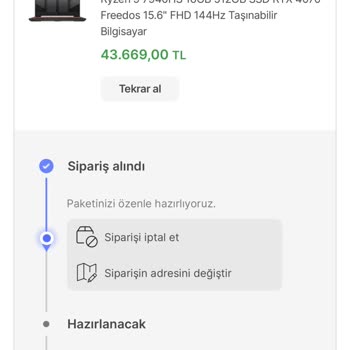 Hepsiburada Aldığım Ürünü Haksız Biçimde İptal Ediyor