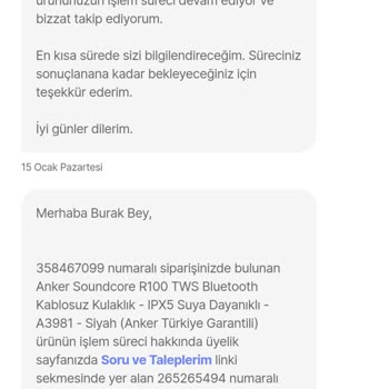 Hepsiburada Ürünümü İade Etmiyor.