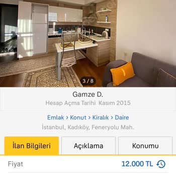 Sahibinden Kadıköy Yakınında Kiralık Bina İlanıyla İlgili Şikayet