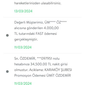 TEB İade Ücretini Borç Olarak Yansıtma
