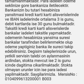 Avansas İade Tutarını Vermiyor