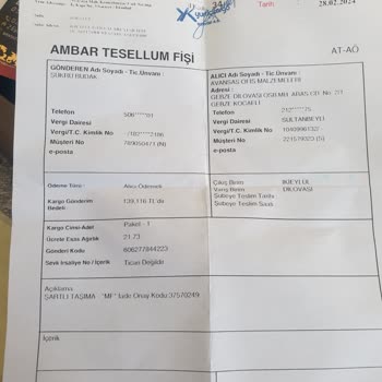 Avansas İade Tutarını Vermiyor