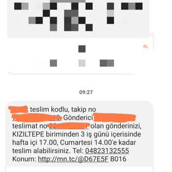 Mardin Kızıltepe MNG Kargo Kargoları Dağıtıma Çıkarmıyor!