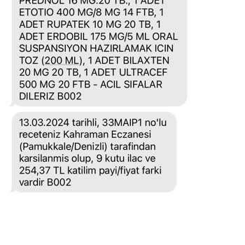 Türk Eczacılar Birliği Ben Eczana Fazla Ödeme Alma
