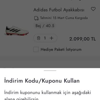 Boyner İndirim Kodu Olmuyor.