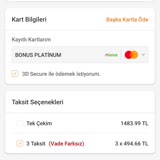 Trendyol taksit deals seçenekleri