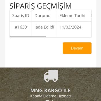 Ünlü Parça Oto Yedek Parça Ödeme Yapıldı, Ürün Ve İletişim Yok