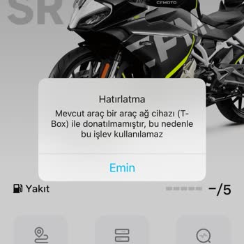 CFMOTO 250 Sr T Box Yok