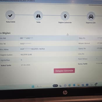 5in1canpolat Online Satış Sitesinden Alınan Ürünlerin Kargo Süreciyle İlgili Yaşanan Sorunlar