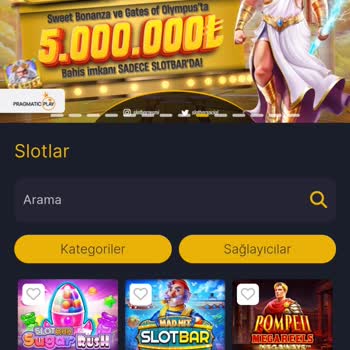 Slotbar Yasa Dışı Bahis Sitesi