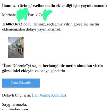 Sahibinden.com Mağduriyeti 3 Kez İlan Ücreti Alıp, İlan Yayınlamıyor.