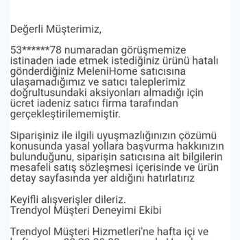 Trendyol İademi Karıştırdı Ve İlgilenmiyor