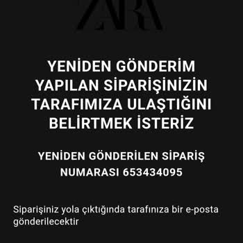Zara Kargo Teslimat Sorunu!