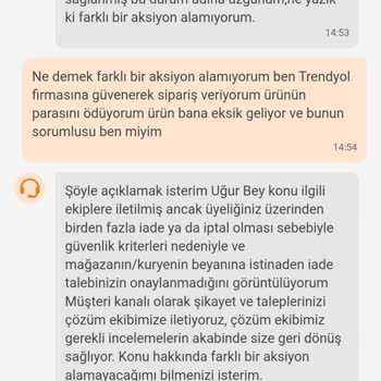 Trendyol Yemek Şikayetleri Ve Problemleri