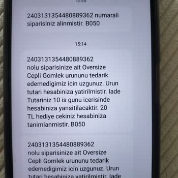Oxxo Siparişi İptal Edip Zam Yapıyor