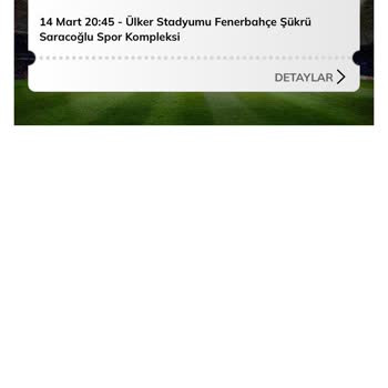 Fenerbahçe Spor Kulübü Fenerbahçe Tribün Değişikliği