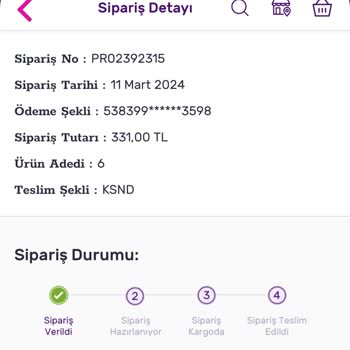 Gratis Siparişim Neden Hazırlanmıyor?