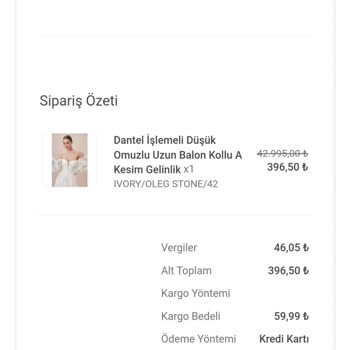 Oleg Cassini Bridal Pricing Error and Order Cancellation