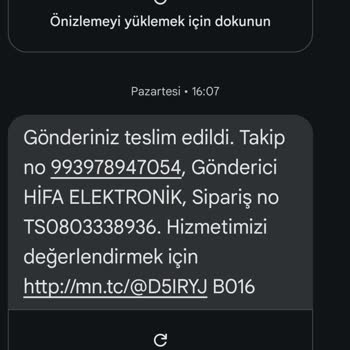 Hoopstore MNG Kargo Kargom Kayıp