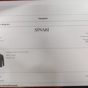Süvari Online Mağaza Satış Ve Etiket Uyuşmazlığı