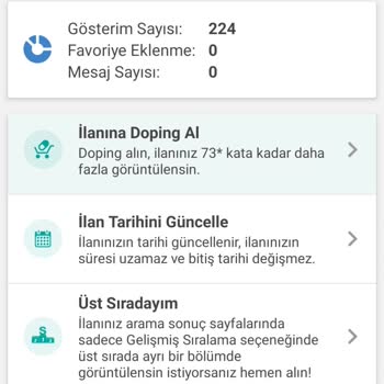 Sahibinden İlan Attım Düzeltme Yapmıyorlar