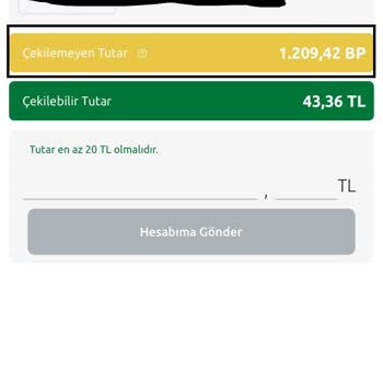 Bilyoner BP Parası Çekilmiyor. Sadece Oyun Oynayabiliyorsun Şaka Gibi