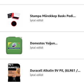 Amazon Satış İptali Sonrası Tutum