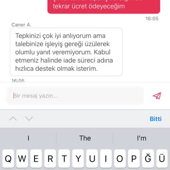 Yemeksepeti Market Eksik Ürün Gönderip Tekrar Gönderim Yapmıyor