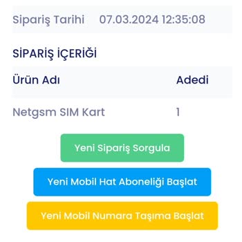 Netgsm Sipariş Verdiğim Sim Kartı 6 Gündür Gönderemedi.
