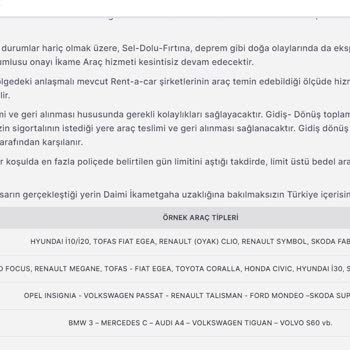 Türkiye Sigorta İkame Sınıf Ve Tedarik Süresi Sorunu