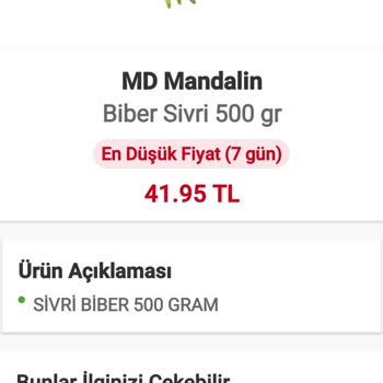 Trendyol Hızlı Market Md Gross Şikayet