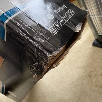 Kumtel Isıtıcımda Kargo Hasarı Ve Koruma Eksikliği